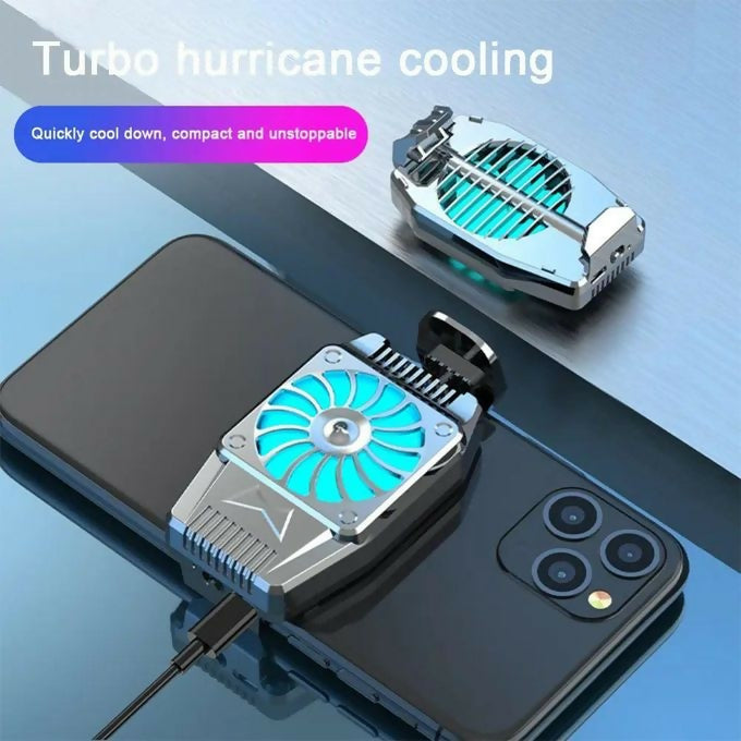 Rechargeable Phone Cooler with LED Universal Gaming