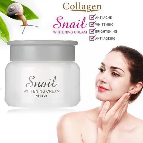 Pei mei Collagen Snail Whitening,Anti-ageing,Anti-acne Cream -80g