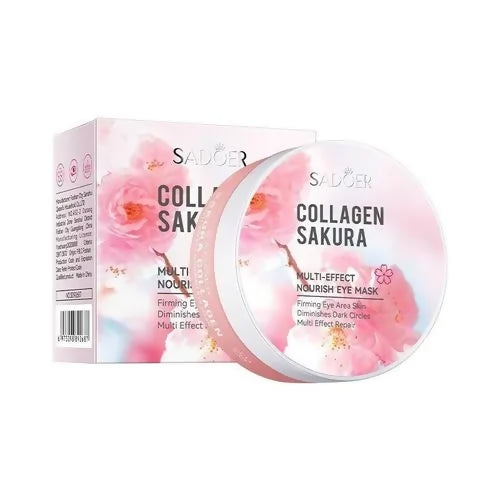 SADOER Collagen Sakura Multi-Effect Nourishing Eye Masks 80g (60PCS/30pairs)