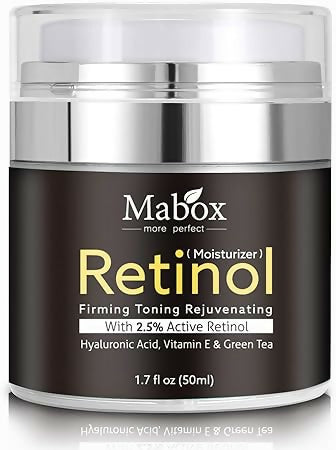 Mabox Retinol Cream Vitamin E Face Serum