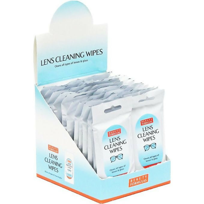 Beauty Formulas 20 Resealable Lens Cleaning Wipes