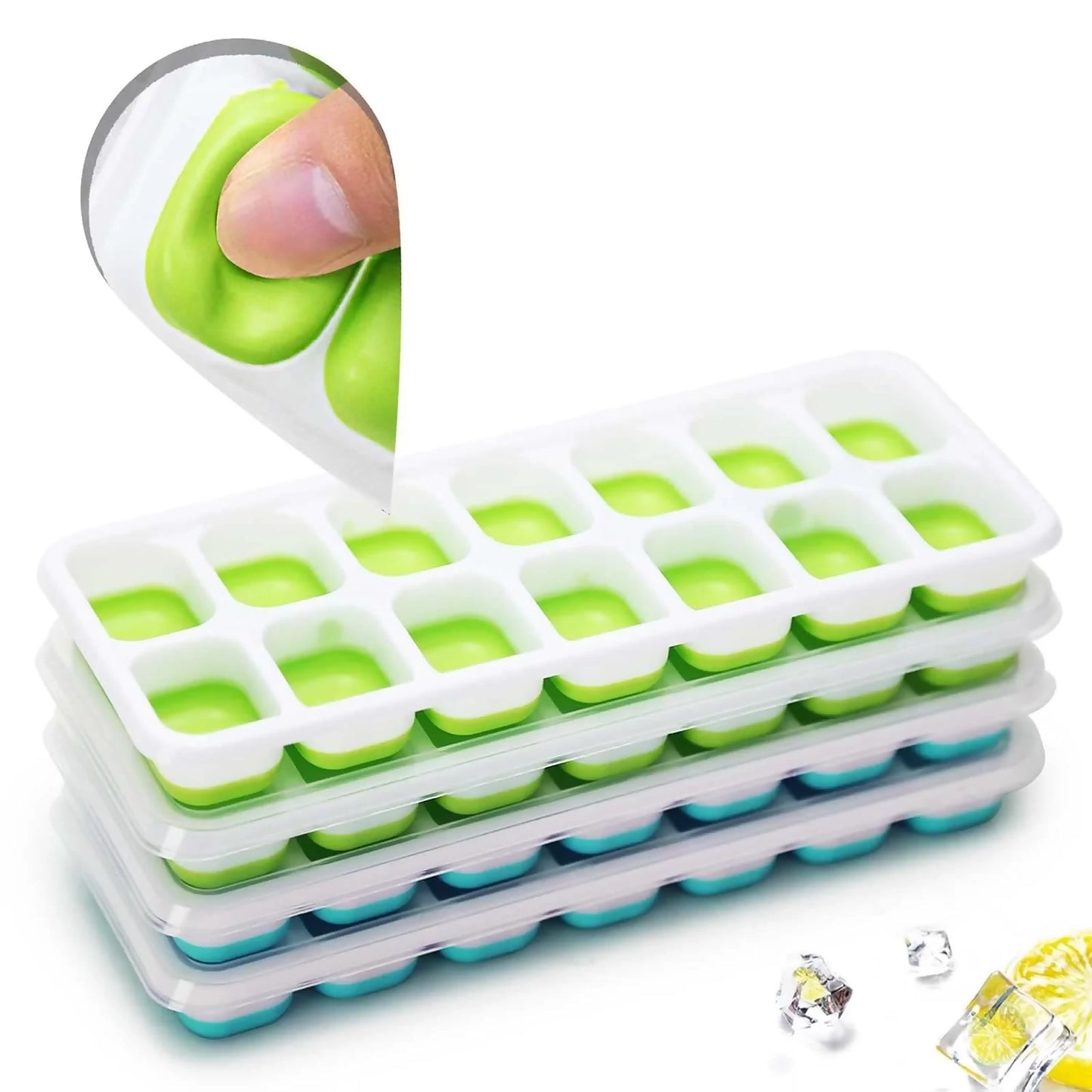 14 Grid Silicone Ice Cube Tray