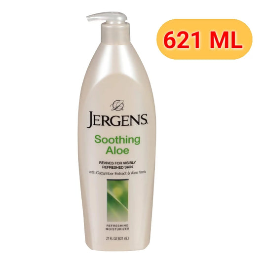 Jergens Soothing Aloe Lotion with Aloe Vera and Cucumber Extract