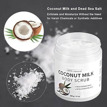DR MEINAIER Coconut Milk Body Scrub 500g
