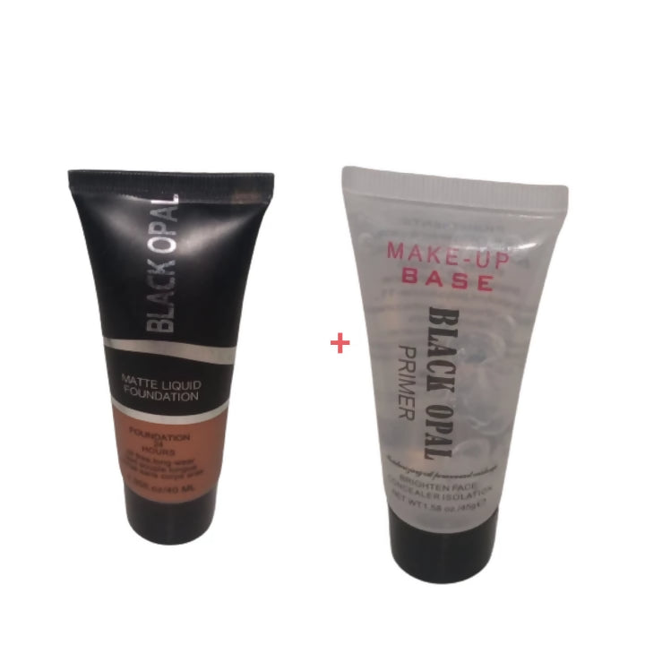 2pcs black opal foundation 40ml+ primer 45g