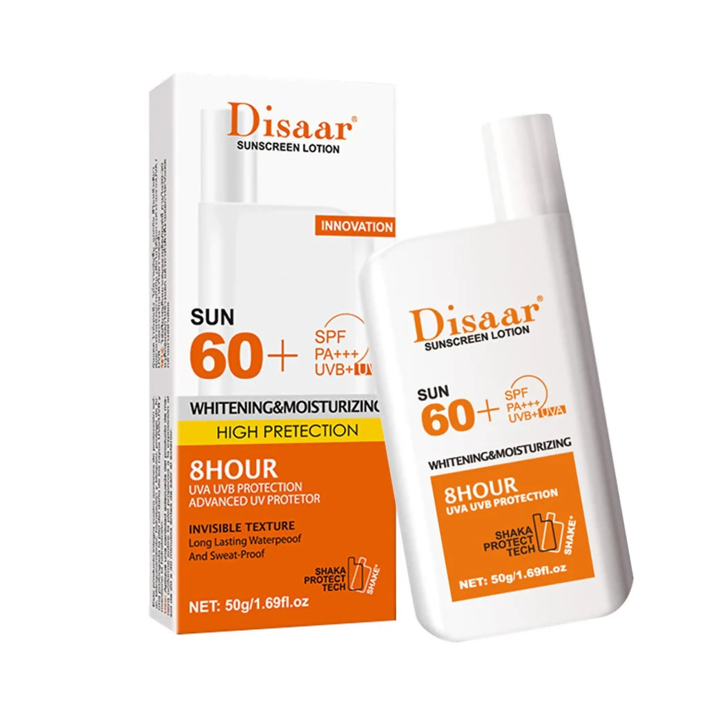 Disaar Whitening & Moisturizing SPF60 Sunscreen Lotion 50g