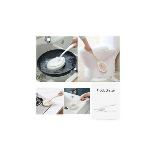 Household long handle sponge brush