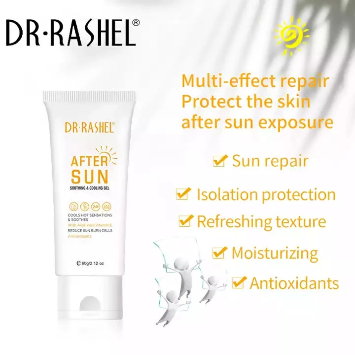 Dr. Rashel After Sun Soothing and Cooling Gel with Aloe Vera & Vitamin E