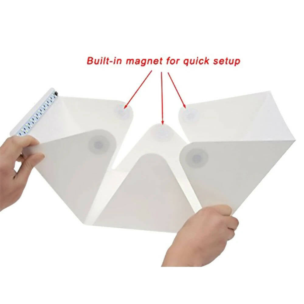 400*400*400mm mini light strips Professional Portable Mini Kit Photo Photography Studio led photo Light Box Softbox