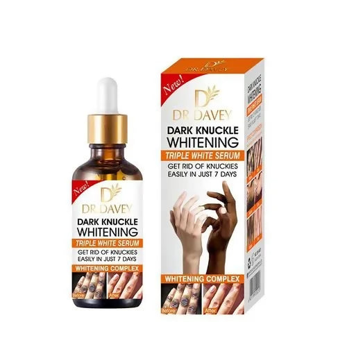 Dr Davey Dark Knuckle Whitening Triple White Serum - 50ml