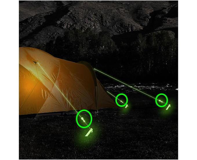 Acecamp 10pcs 9106 Tent-Accessories Acecamp Glow in the Dark Guy Line Adjuster