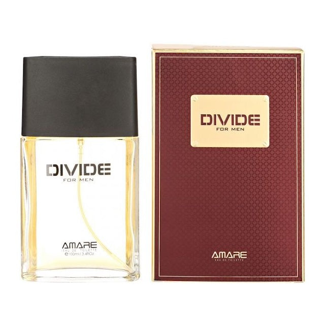 Amare Divide Cologne Perfume For Men, Amare Men's Fragnance, Amare Divide Natural Spray - 100ml