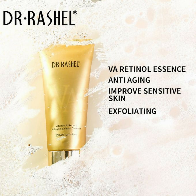 Dr. Rashel Face Wash Vitamin A Retinol Anti-aging Facial Cleanser 80ml