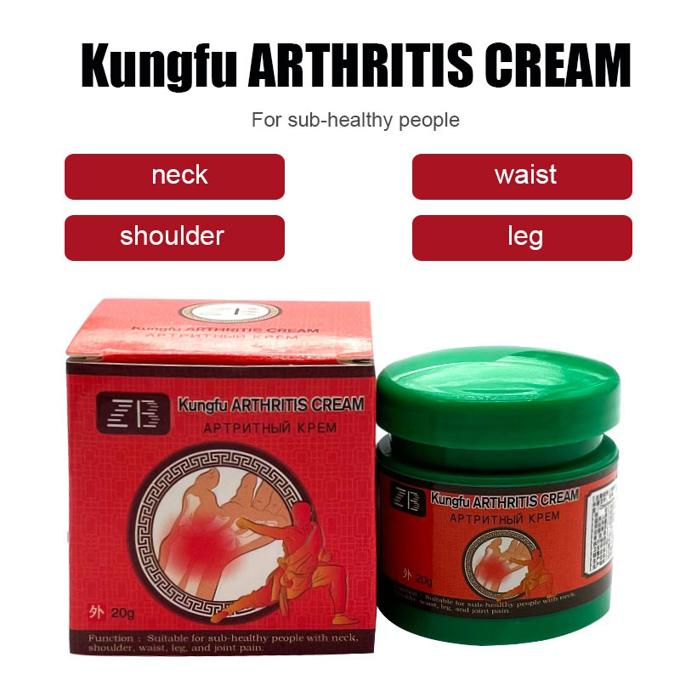 ZB KungFu Arthritis Painkiller Cream Knee Joint Pain Reliever Inflammation and Muscle Paralysis