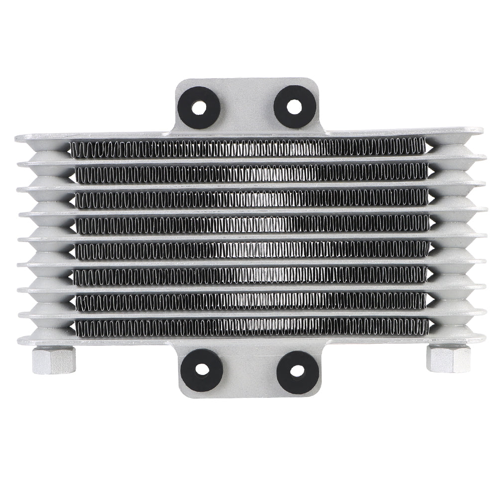 Moto ATV Modification Aluminum Alloy Cooling System Motorcycle Radiator Condenser 8 Row Engine Oil Cooler Transmission Radiator