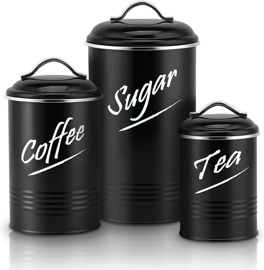 7 in 1 Storage Canisters wth Lid and Stand