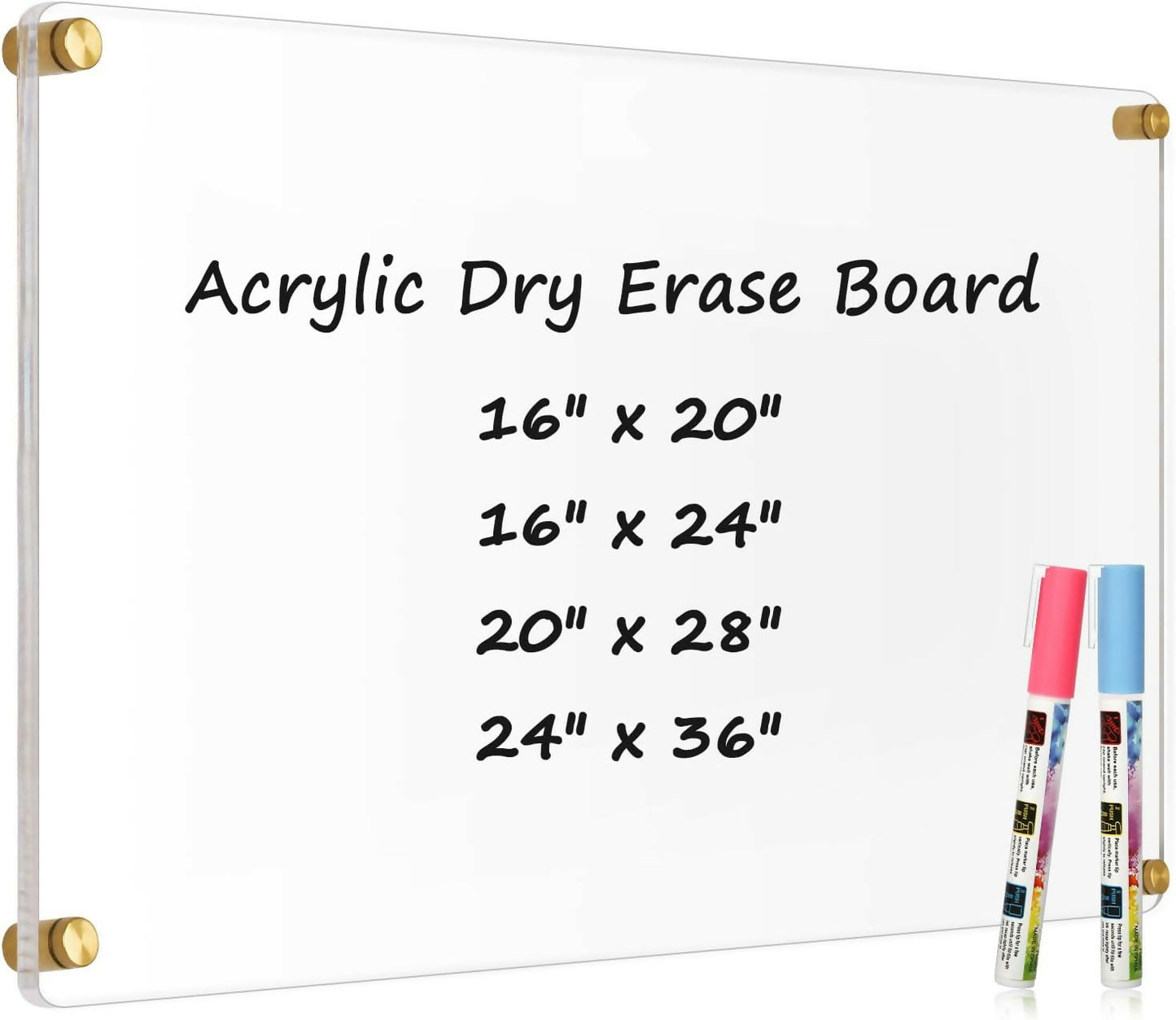 Acrylic Magnetic Notes Board