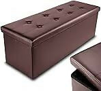 FOLDING OTTOMAN STORAGE BOX