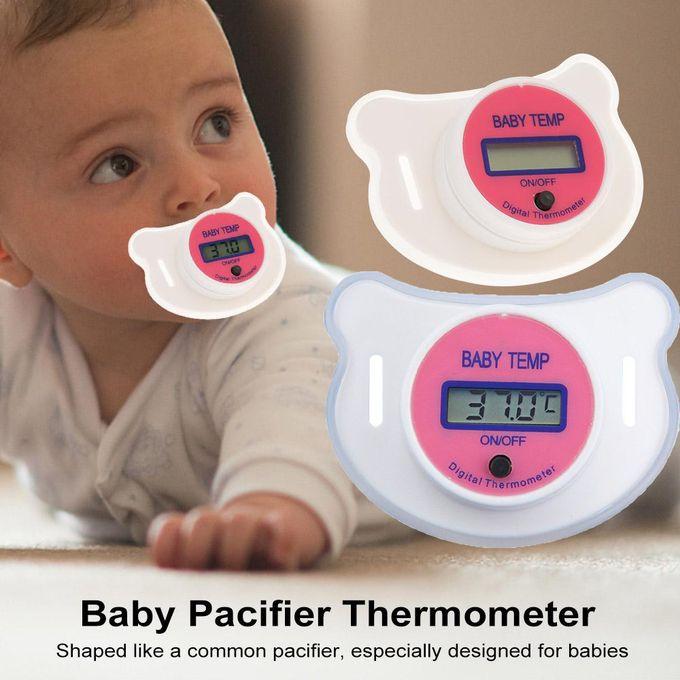 Baby Pacifier Thermometer LCD Digital Mouth Nipple Temperature