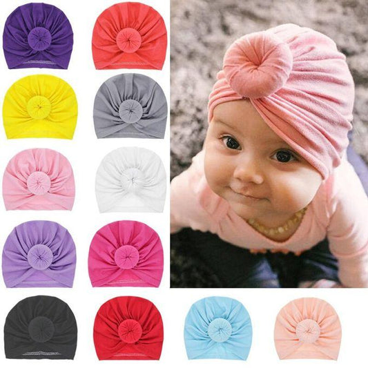 Baby Hats Knot Turban For Babies, Beanie Headbands