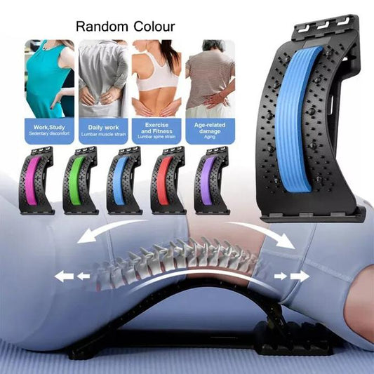 Back Massager Magic Stretcher Lumbar Support Relaxation Spine Corrector