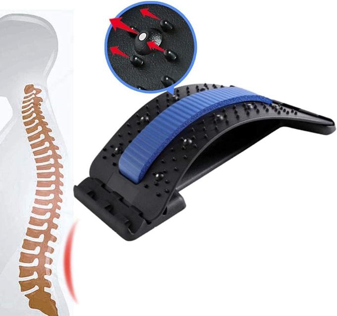 Back Massager Magic Stretcher Lumbar Support Relaxation Spine Corrector