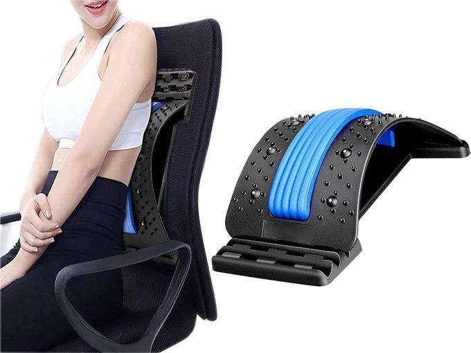 Back Massager Magic Stretcher Lumbar Support Relaxation Spine Corrector