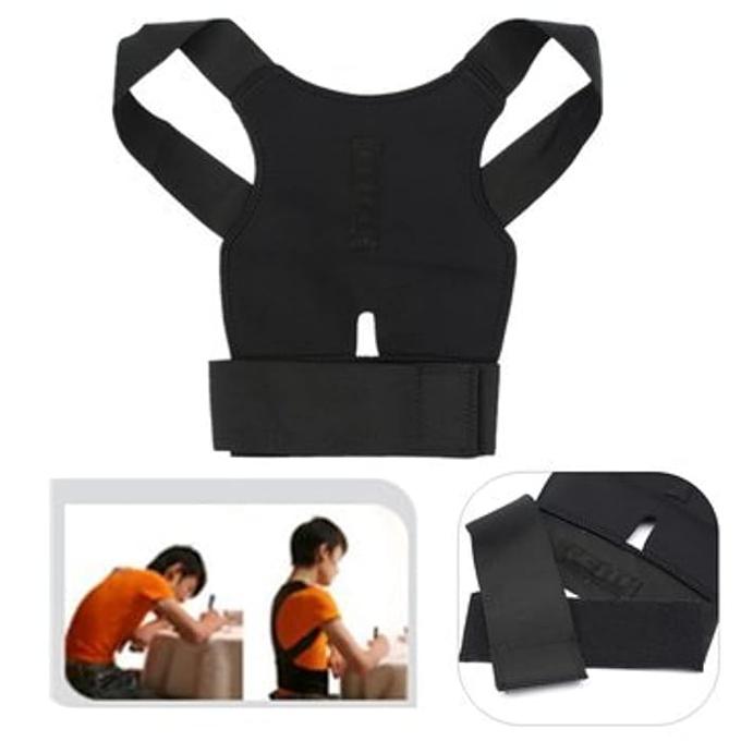 Back Support Belt Shoulder Posture Spine Correction Brace