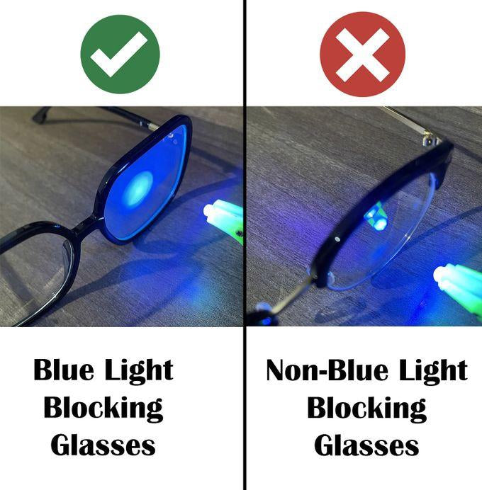 Blue Light Blocking Cat Eye Glasses Computer Anti Eyestrain