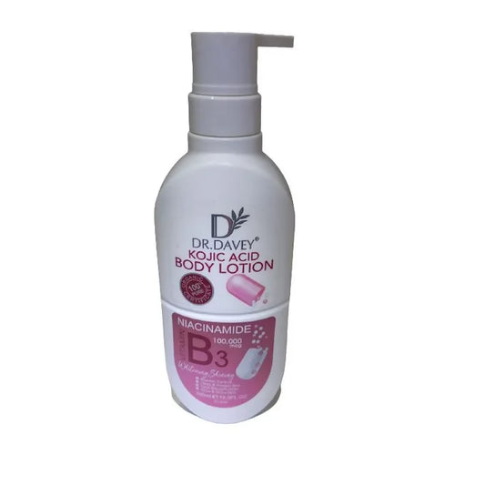 Dr. Davey Kojic Acid Body Lotion With Niacinamide.
