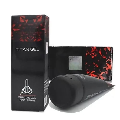 Titan Gel Black Delay Cream, Enlargement Plus Erectile Delay -50ml