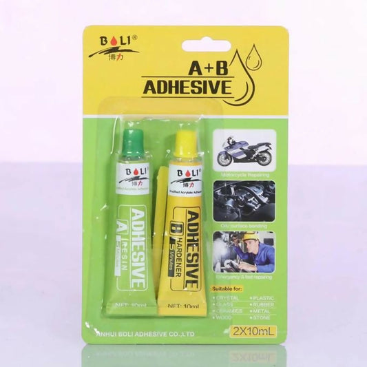 Clear Transparent A+B Adhesive Glue Plastic Rubber Crystal Stone Metal Glass Ceramics Wood