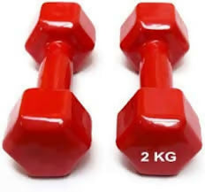 2kg dumbels a pair