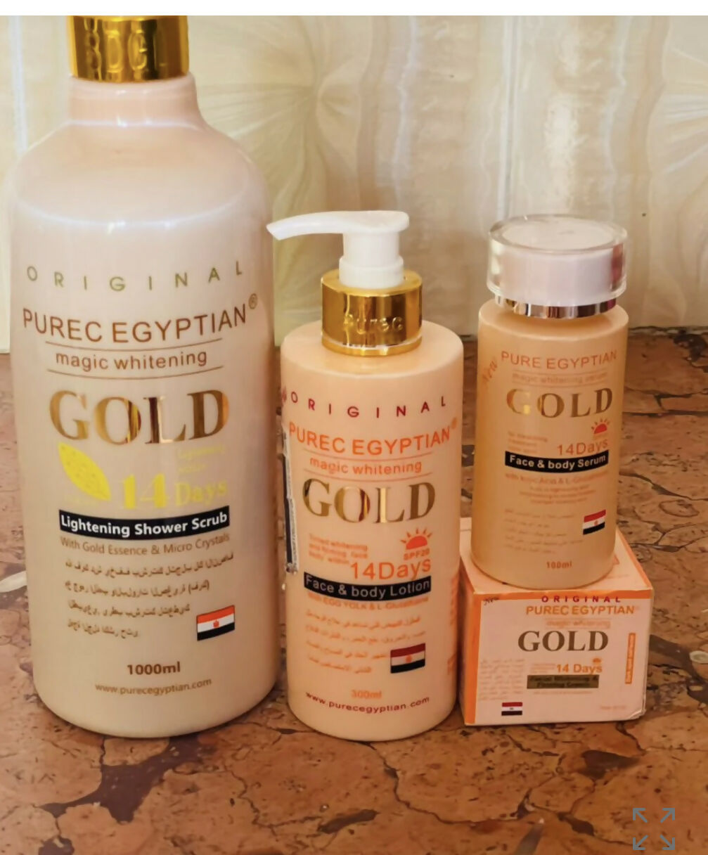 Purec Egyptian Magic Whitening Gold (14 Days) Set