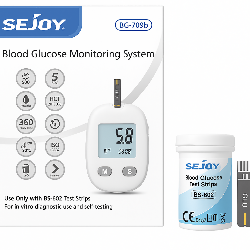 Smart Bluetooth Blood Glucose Monitor