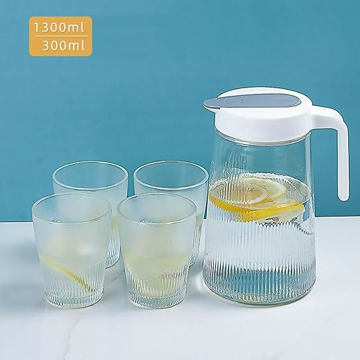 Jug Set 1300ml + 4 Glasses