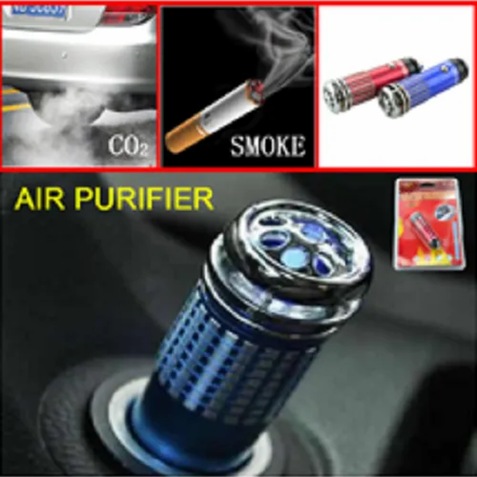 Car Air Purifier, Mini Auto Car Air Purifier Ionizer Ionic Oxygen Bar