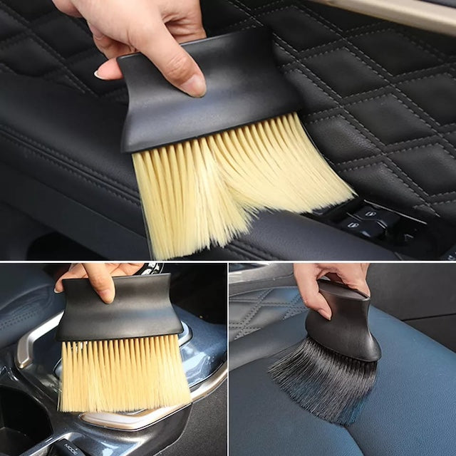 Car Interior Soft Cleaning Brush, Air Outlet Cleaning Brush, Car Air Conditioner Cleaner Brush, Soft Brush Cleaning Brush