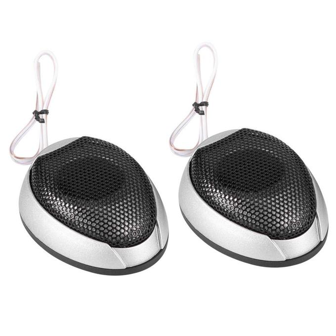 2 Pieces 350W Car Super Power Tweeters Speakers + 2 Stickers