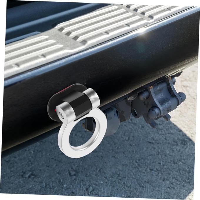 Car Decoration Fake Towing Hook Silver All Cars, Decoration Car Supply Tow Hook Ring, Car Tow Hook, Car Accessories