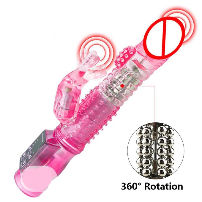 12 Modes Clitoris And G-Spot Stimulator Sex Machine Vibrator Orgasm Climax For Women Females Adult Rabbit Dildos