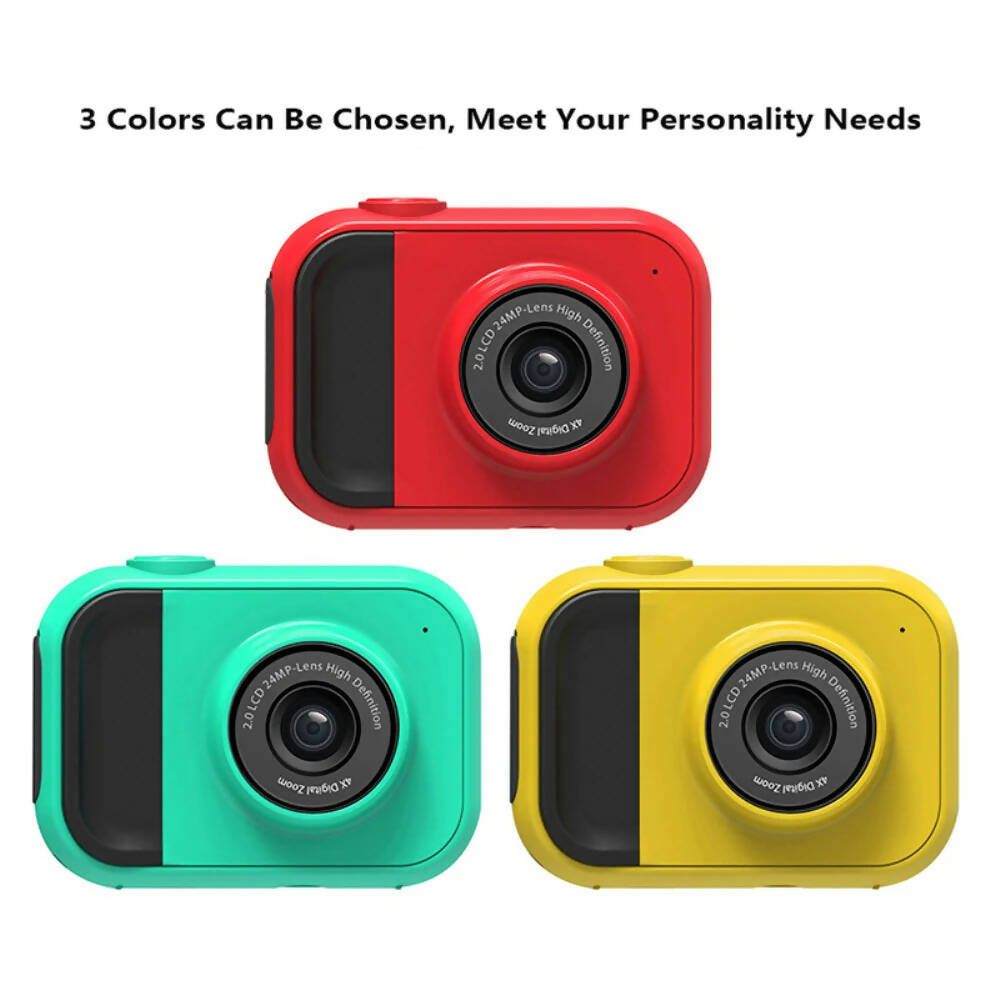 Kids Camera Mini 1080p 24 Million Pixels Usb Rechargeable Educational Toys Birthday Gift Camera 2.0-inch Digital Camera