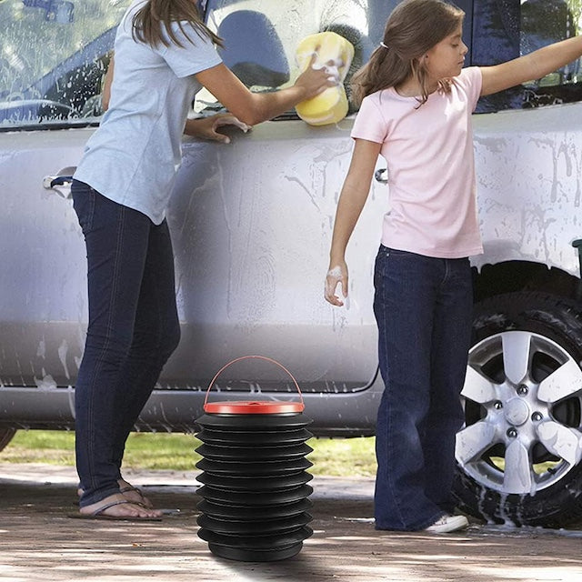 New Improved Collapsible Car Dustbin, Car Trash Holder