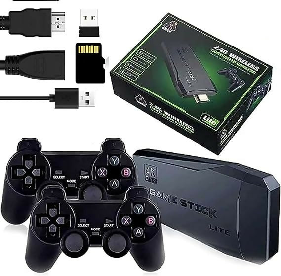 15,000 games console with wireless controller