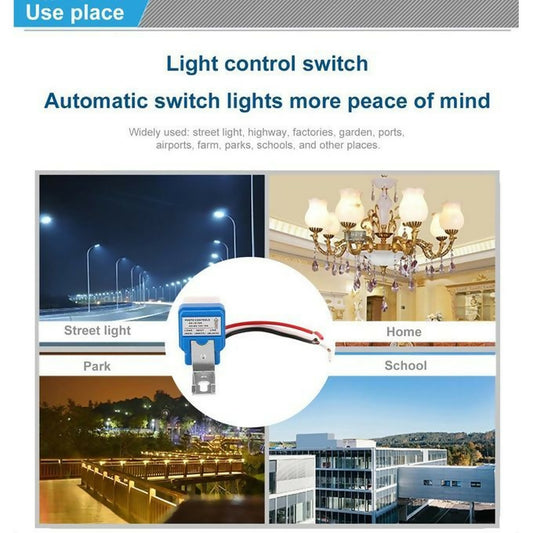 Light Control Switch Automatic Photocell Sensor Street AC