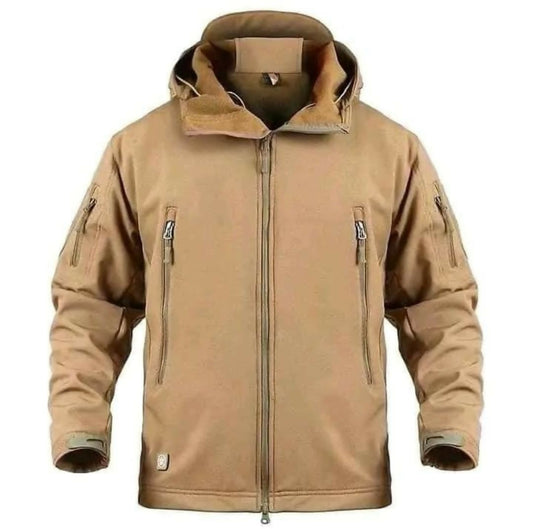 G8 Soft Shell Tactical Jacket Coat Military Fleece Hooded