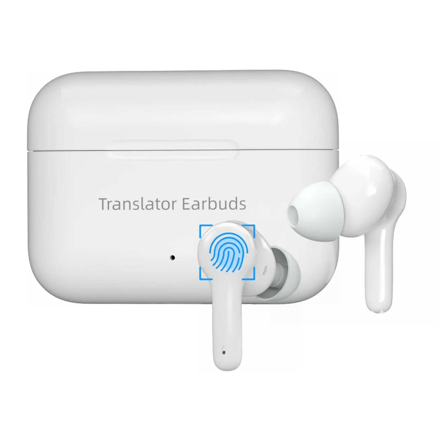 Wooask M6 Language Translator Earbuds, Two-Way Translator Device with APP for 144 Languages and 8 Offline Translation Package