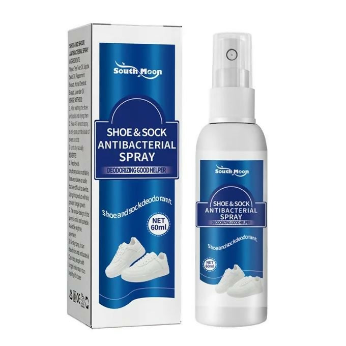 Shoe & Socks Freshener Spray Odor Fresh Scent Deodorant Odour Foot Care Antibacterial