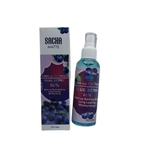 Sacha Make up fix spray blue berry - 120ml