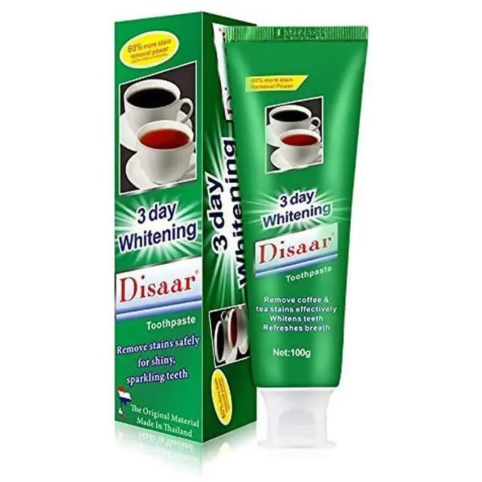 Disaar 3 Day Whitening Toothpaste - 100g